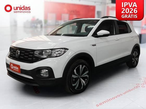 VOLKSWAGEN T-CROSS 1.0 200 TSI TOTAL FLEX COMFORTLINE AUTOMÁTICO VOLKSWAGEN T-CROSS 1.0 200 TSI TOTAL FLEX COMFORTLINE AUTOMÁTICO